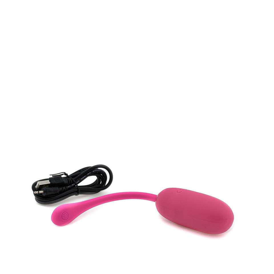 Różowe silikonowe jajko wibrujące dla par – 12 funkcji wibracji i zapamiętywania
