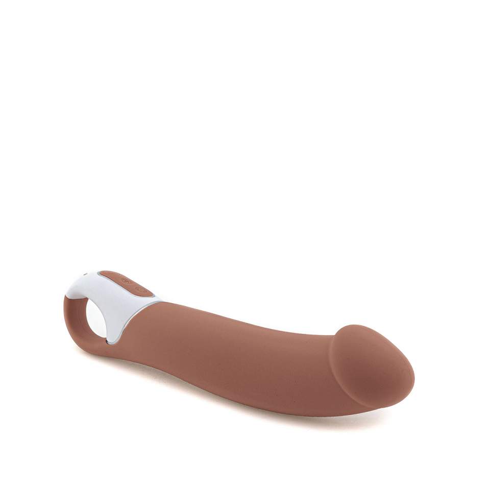 Duży cielisty wibrator klasyczny Satisfyer – Vibes Master – 23,5 cm