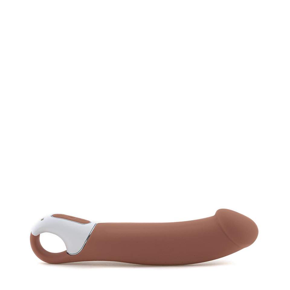 Duży cielisty wibrator klasyczny Satisfyer – Vibes Master – 23,5 cm