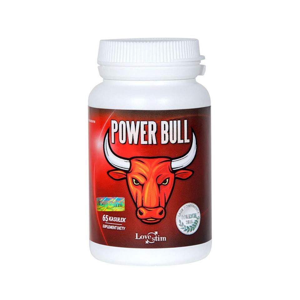 Tabletki Power Bull na potencję i testosteron 65 szt.