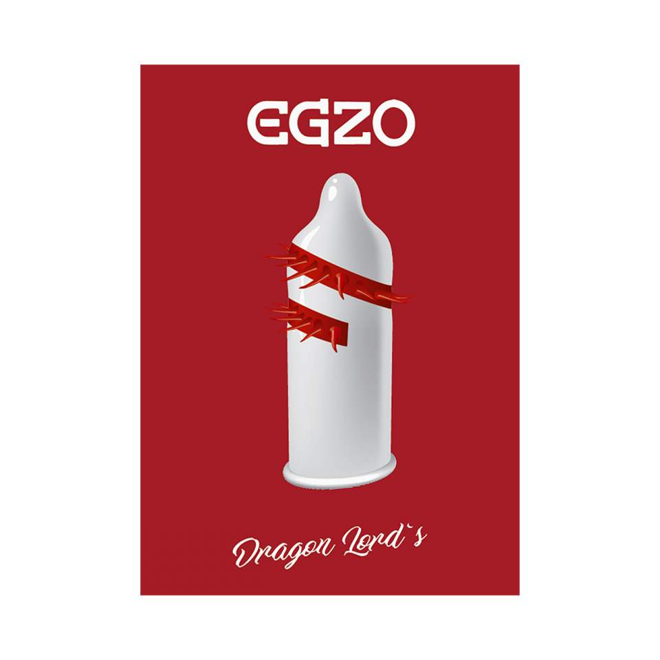 Lateksowa prezerwatywa z wypustkami dla mężczyzn