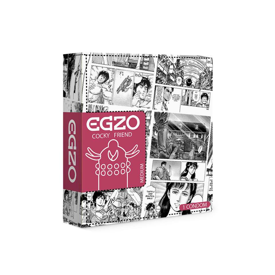 Egzo Uncle Bob prezerwatywa z podwójną nasadką 1 sztuka