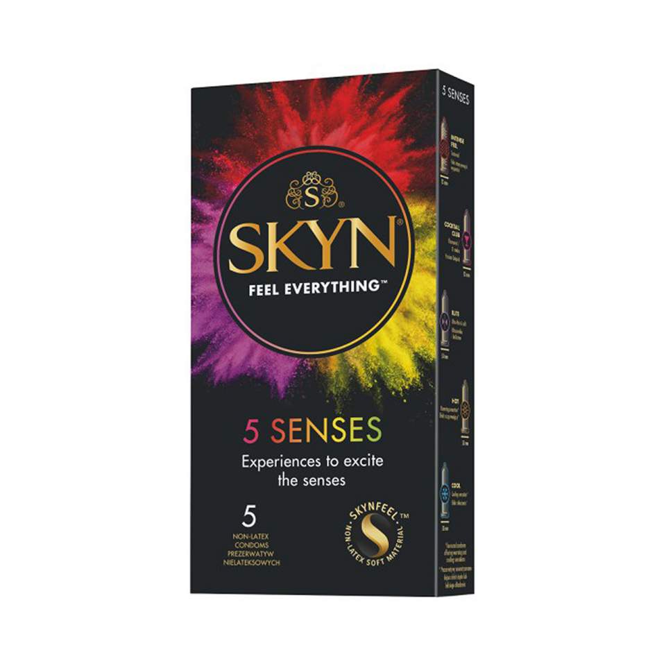 Unimil Skyn 5 Senses prezerwatywy 5 sztuk