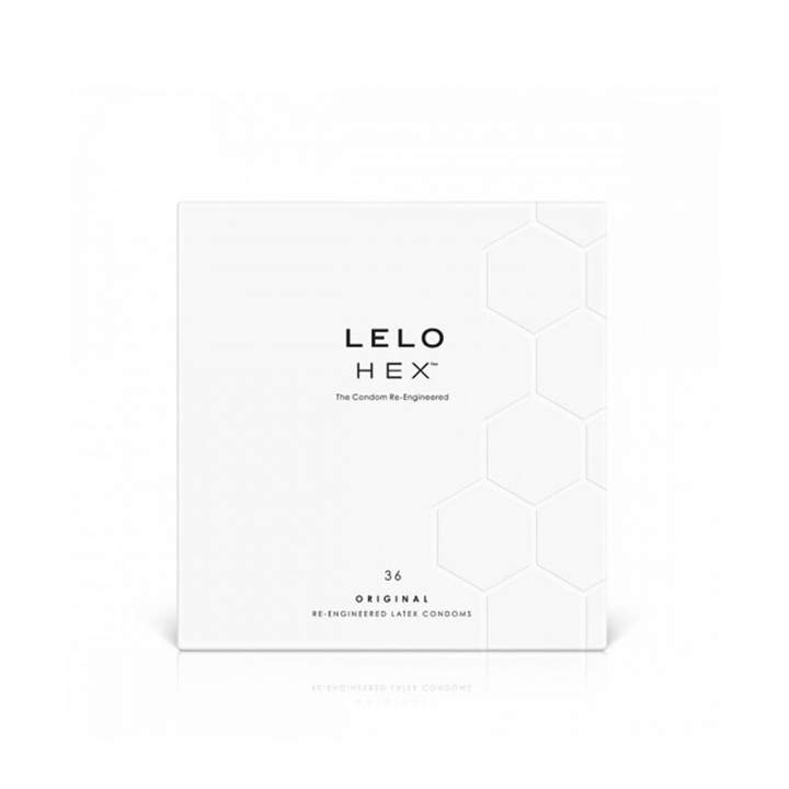 Lateksowe prezerwatywy LELO – HEX Original – 1 sztuka