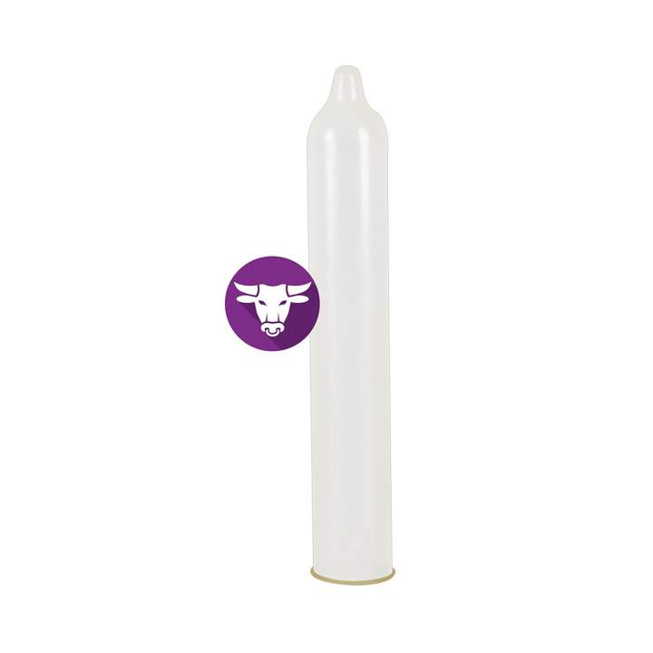 Lateksowe prezerwatywy z pierścieniem erekcyjnym – 52 mm – 12 sztuk