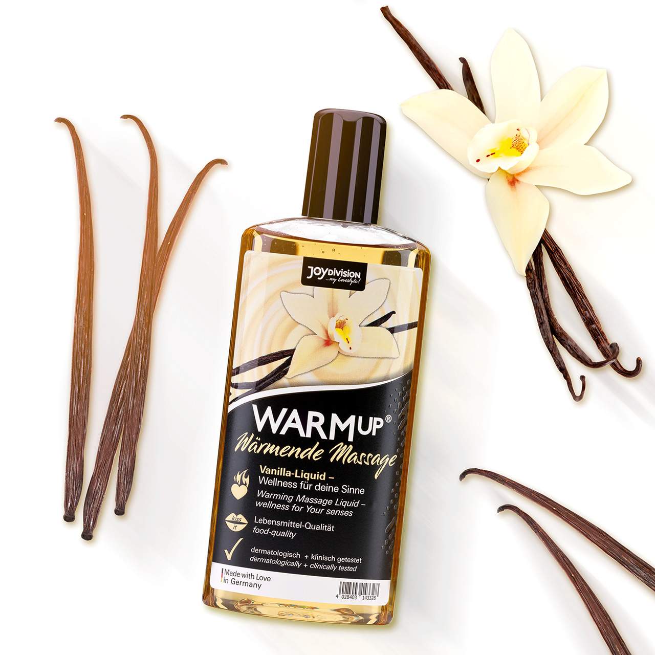 Warm up olejek do masażu waniliowy 150 ml