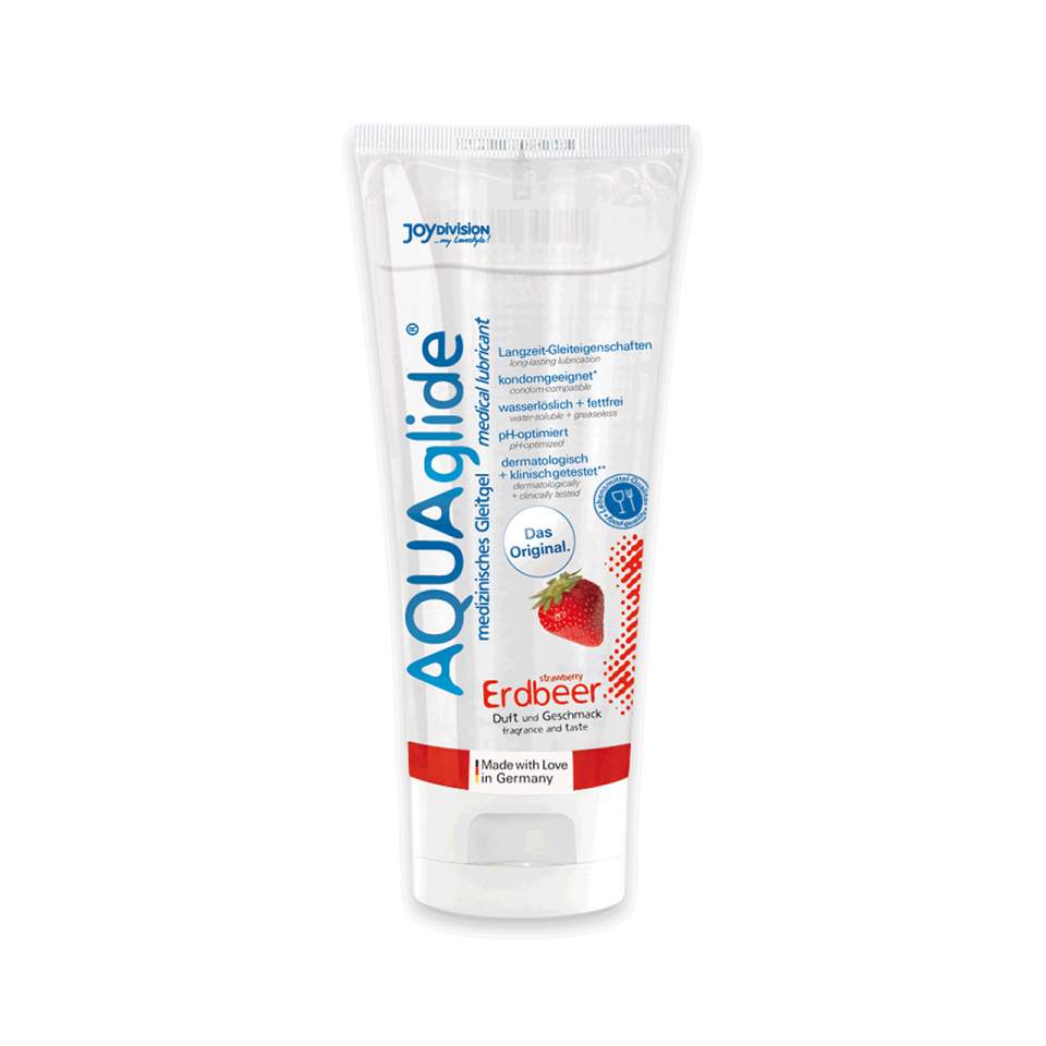 Aquaglide żel nawilżający truskawkowy 100 ml