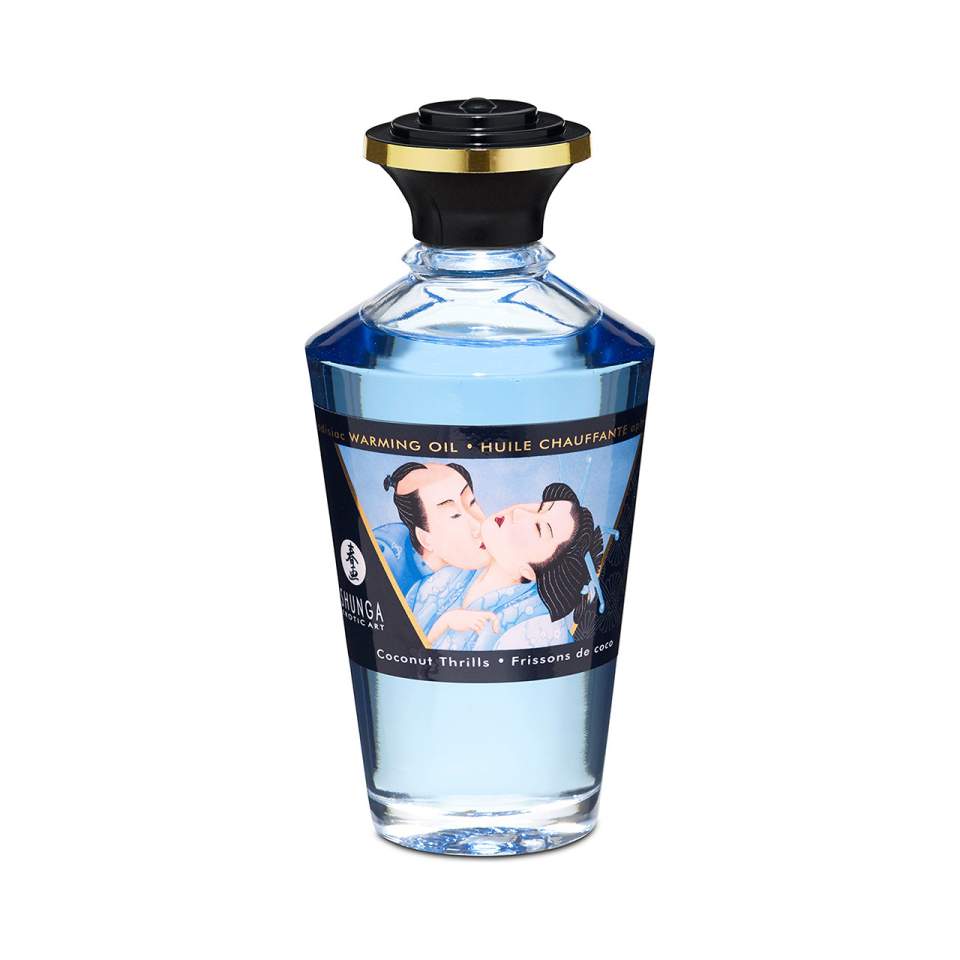 Shunga olejek rozgrzewający jadalny o smaku kokosowym 100 ml