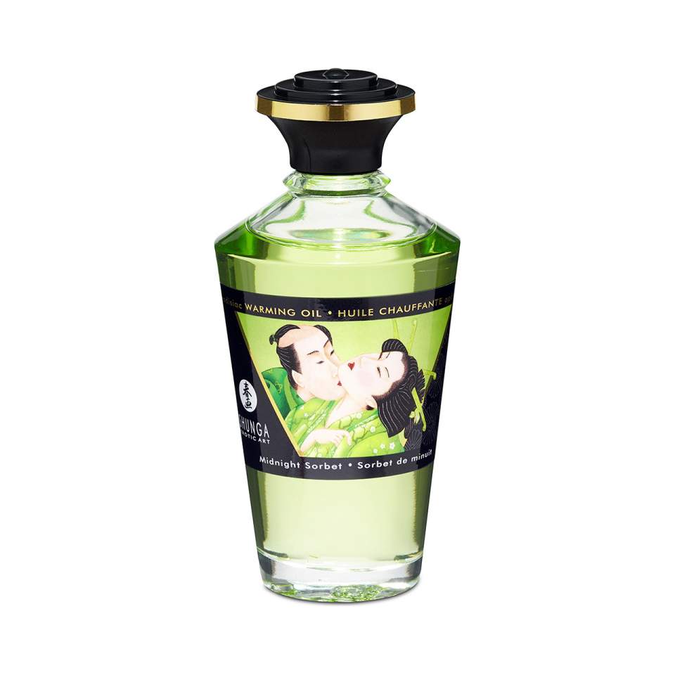 Shunga olejek rozgrzewający jadalny o smaku sorbetu owocowego 100 ml