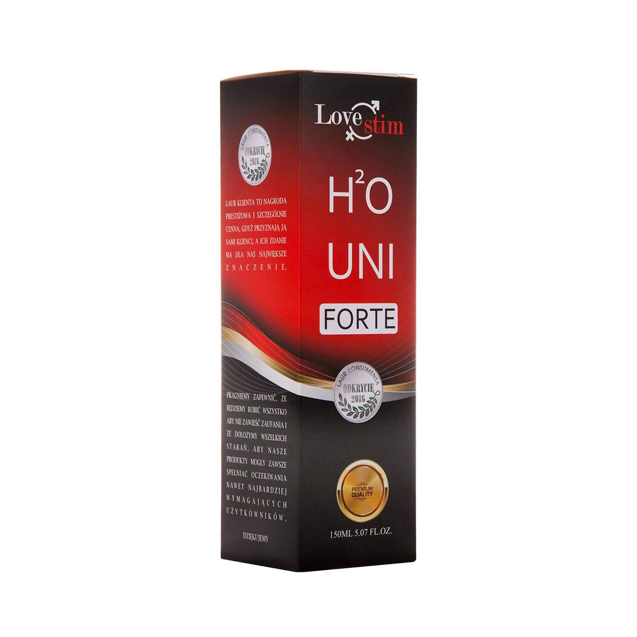 Nawilżający żel do miejsc intymnych – H2O Uni Forte – 150 ml
