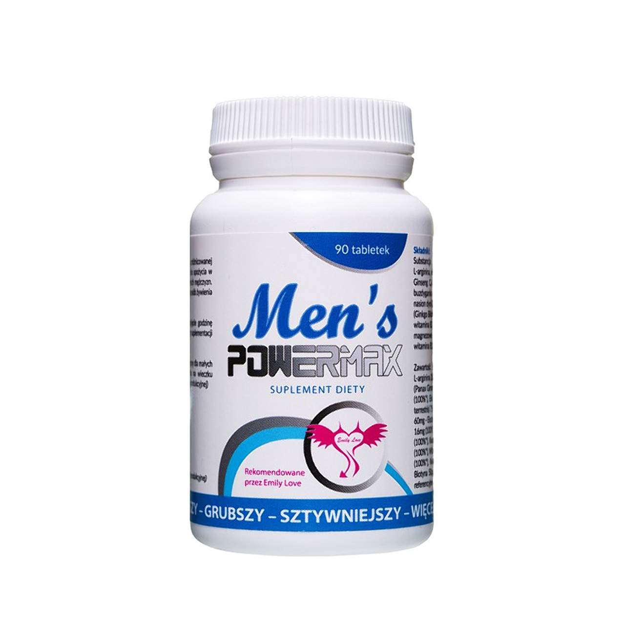 Men's Powermax tabletki na potencję 60 szt.