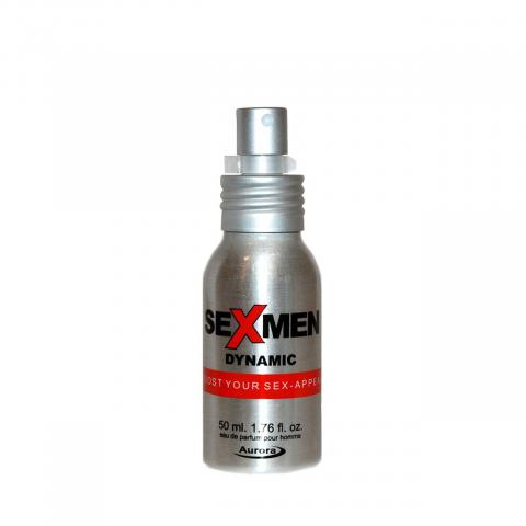 Sexmen Dynamic perfum z feromonami dla mężczyzn 50 ml