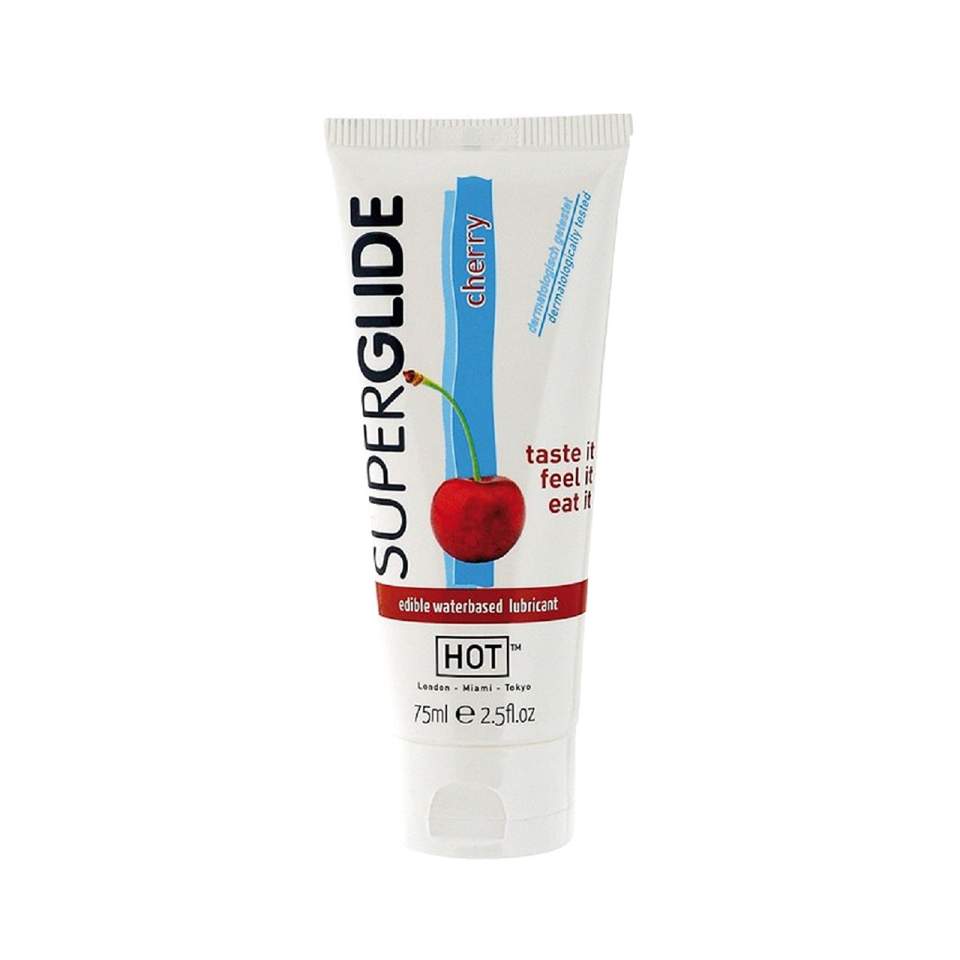 Hot Superglide żel wodny nawilżający wiśniowy 75 ml