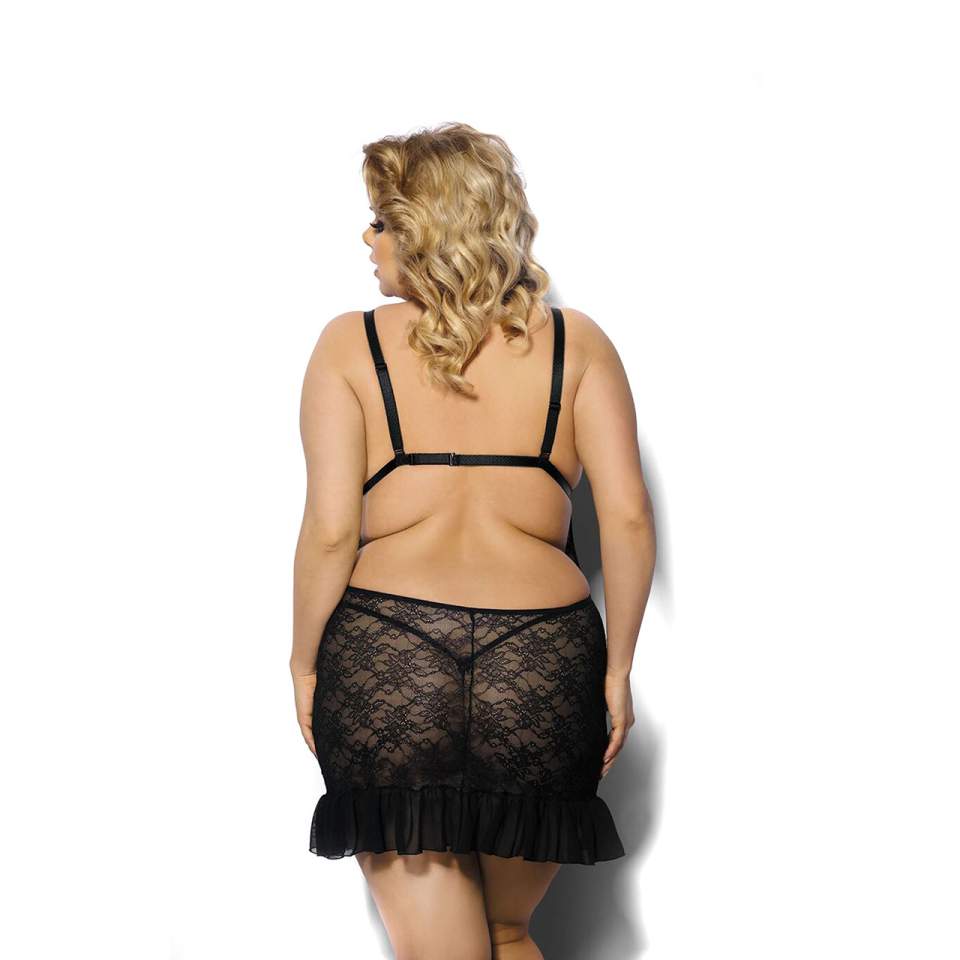 Czarny erotyczny komplet dla kobiet – Anais Evona 