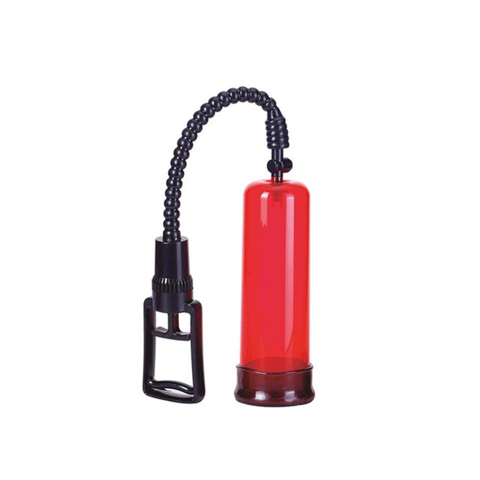 Plastikowa pompka do powiększania penisa z 2 uszczelkami