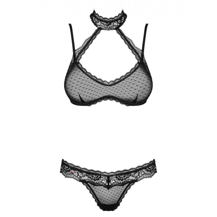 Finezyjny koronkowy komplet Obsessive Claudusia-Set