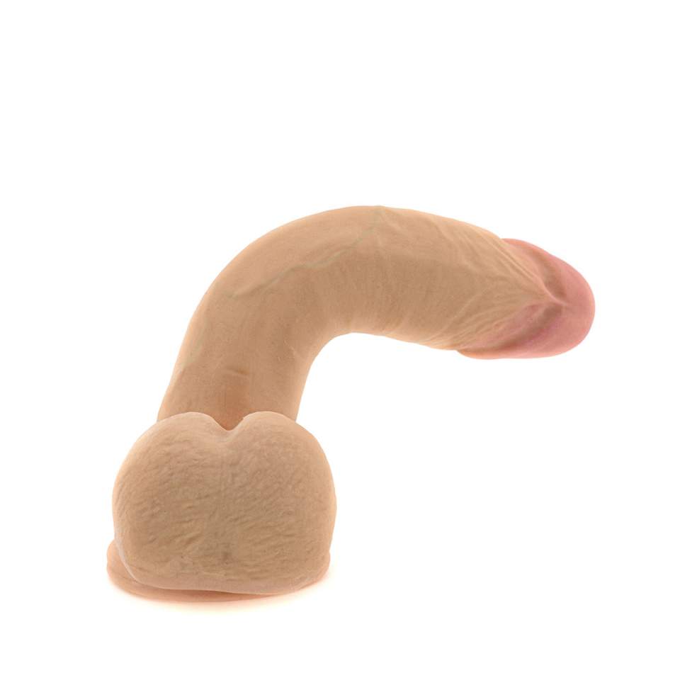 Realistyczne dildo z przyssawką – 20 cm