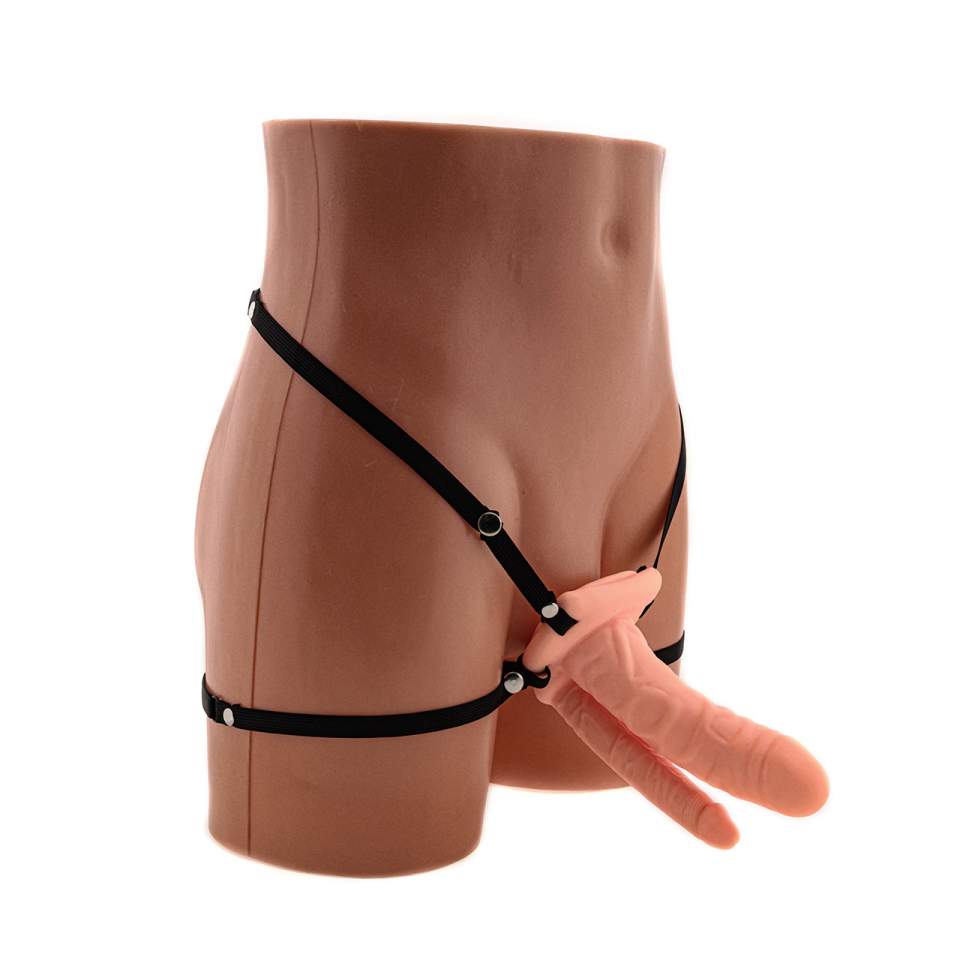 Realistyczny Strap-on do podwójnej penetracji