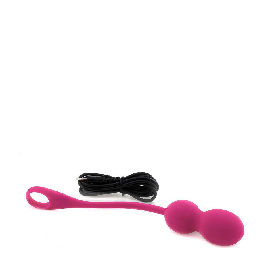 Silikonowe, wibrujące kulki sterowane aplikacją 