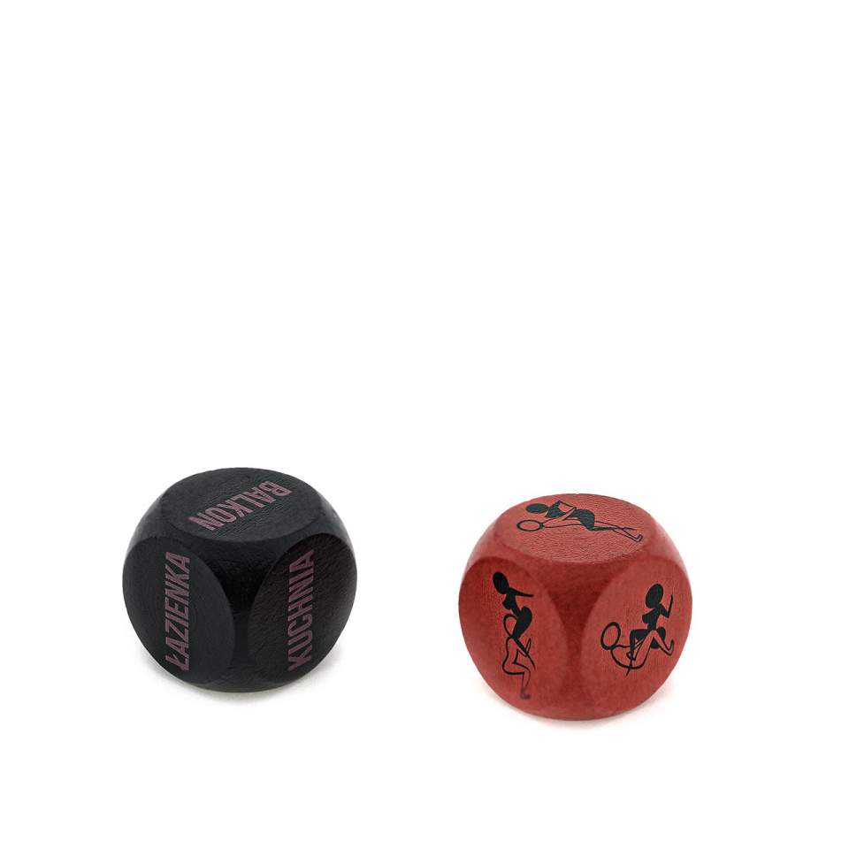 Drewniane kości Kamasutra dla zakochanych