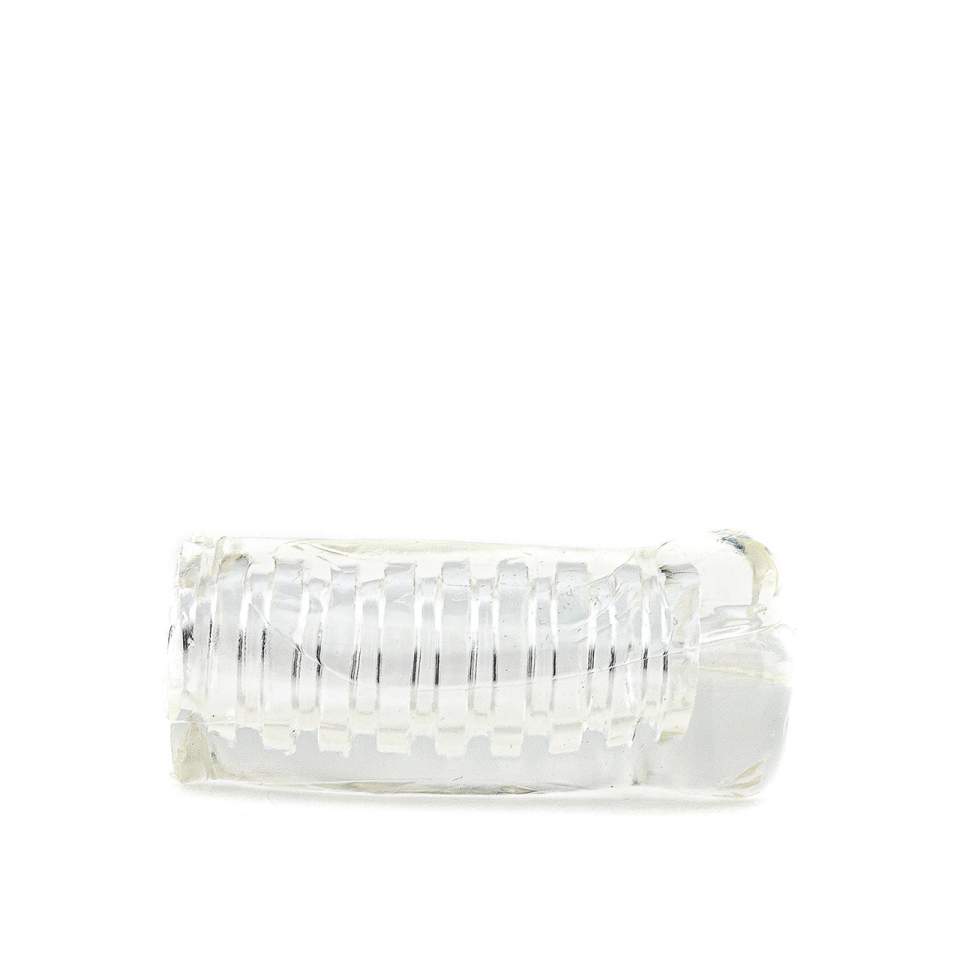 Przezroczysty elastyczny masturbator bez wibracji dla mężczyzn 