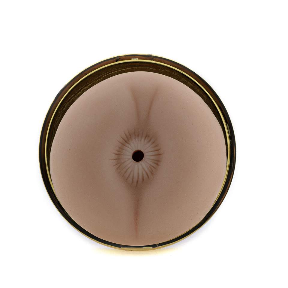 Masturbator z cyberskóry w kształcie pupy z przyssawką – 17 cm