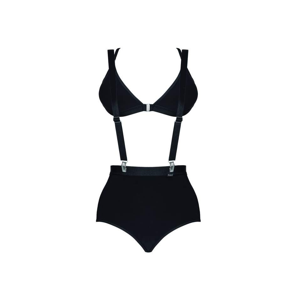 Czarny komplet dla kobiet Demoniq Arcelia