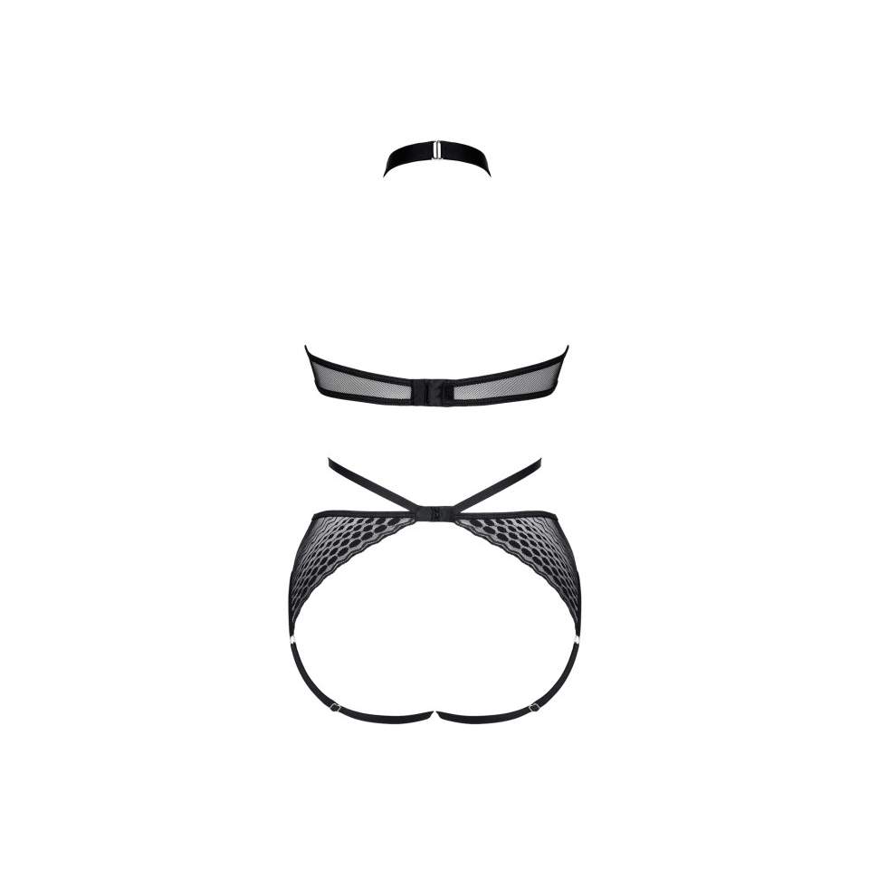 Prześwitujące damskie body Demoniq Reyna