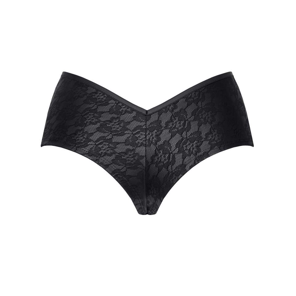 Oszałamiająco seksowne szorty z profilowanym kształtem trójkąta – Demoniq Alex