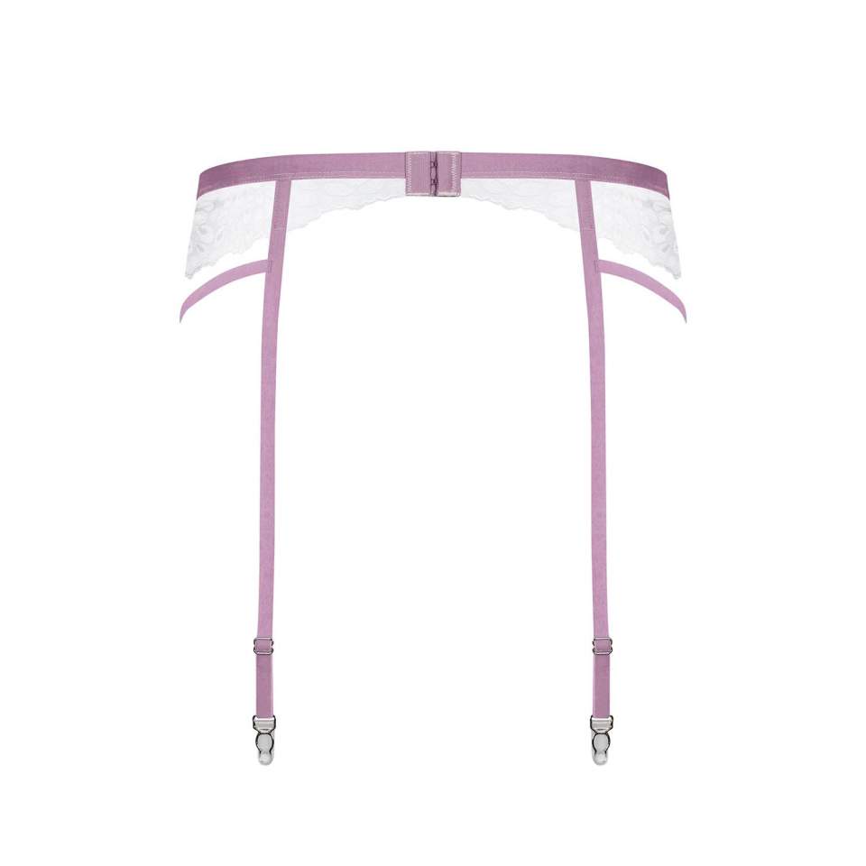 Pas do pończoch Obsessive Lilyanne - biały