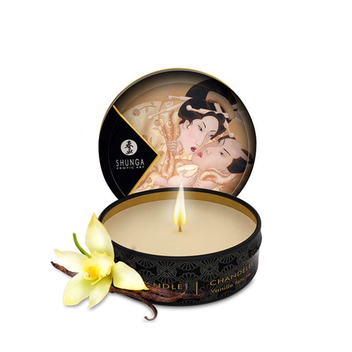 Romantyczna świeca do masażu Shunga Candle Fetish/ Desire 30 ml