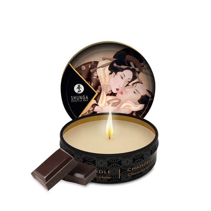 Świeca do masażu Shunga Candle Chocolate/Excitation 30 ml
