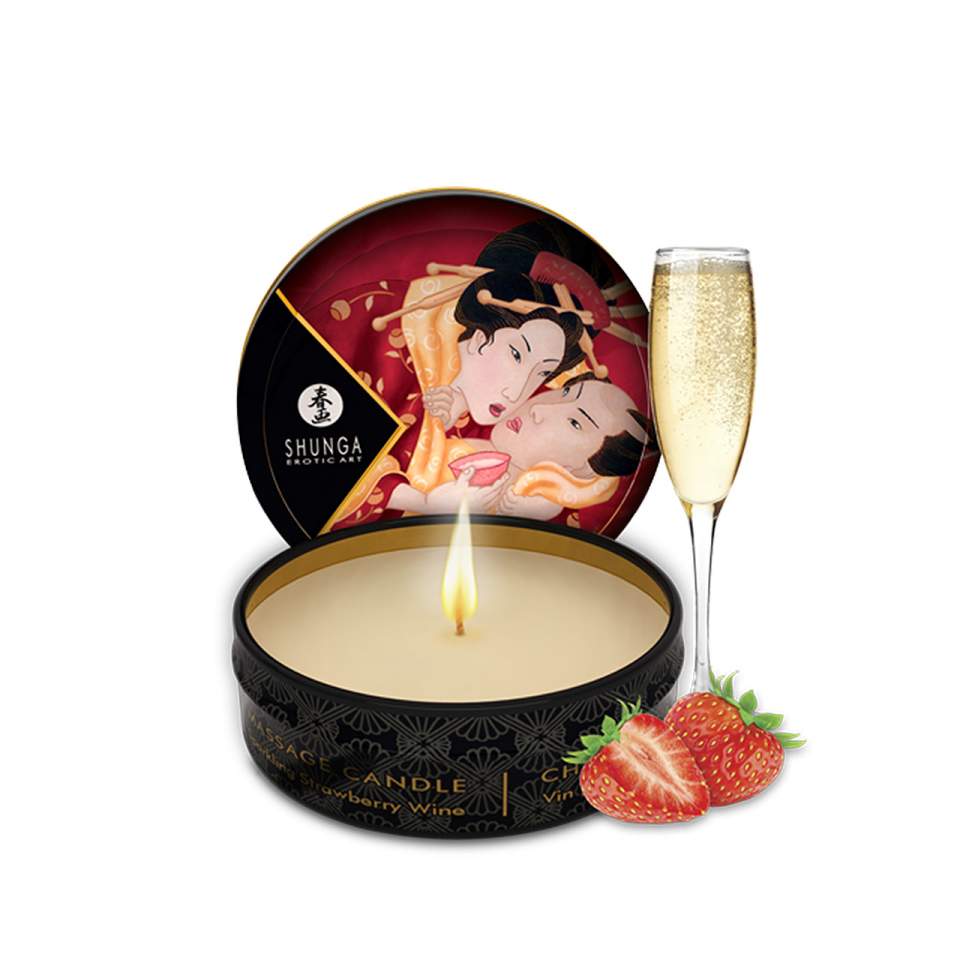 Świeca do masażu Shunga 30 ml Wine/Romance