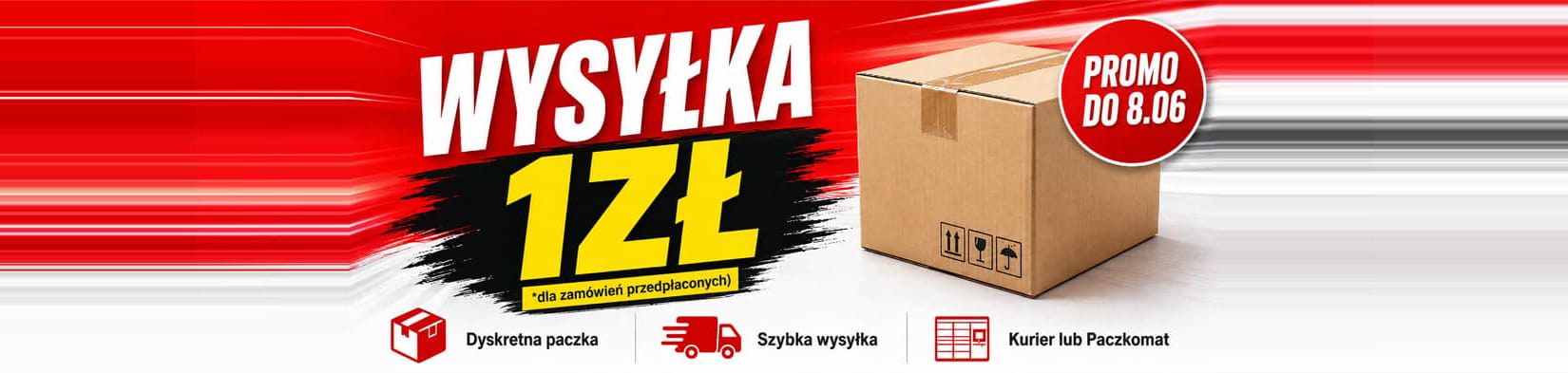 Wysyłka 1zł